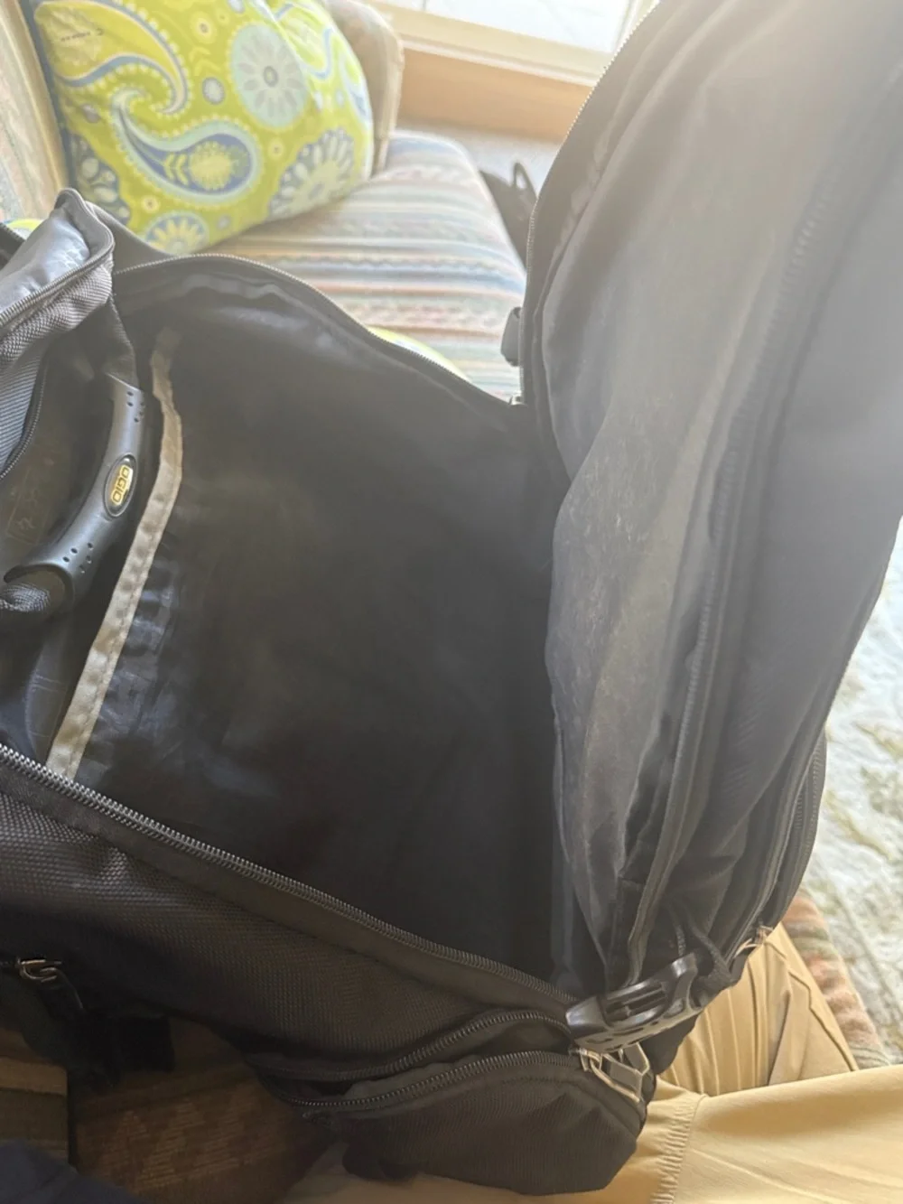 OGIO Black Laptop Backpack with Padded Compartment